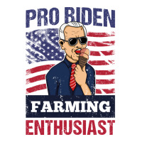 Pro Biden Farming Enthusiast Usa Flag Gift Cool Men's Long Sleeve Pajama Set | Artistshot