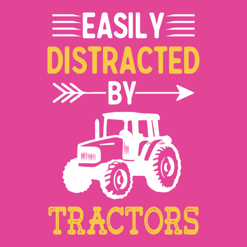 Easily Distracted By Tractors Humor T-shirt | Artistshot