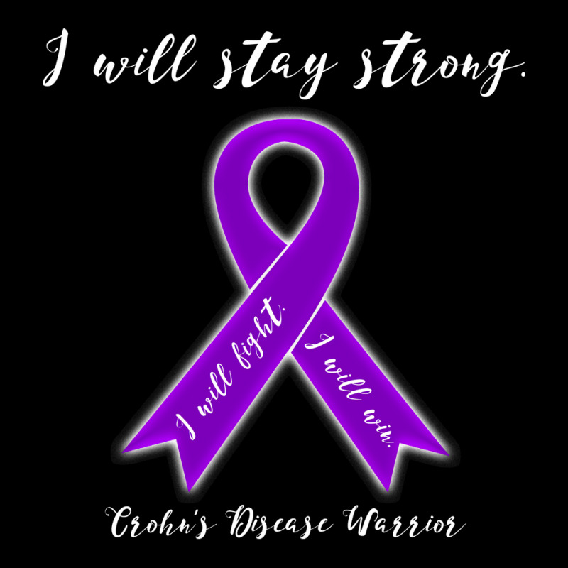 I Will Stay Strong Win Crohns Disease Warrior Design Trending Long Sleeve Shirts | Artistshot