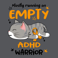 Mostly Running On Empty Adhd Warrior Humor Ladies Fitted T-shirt | Artistshot