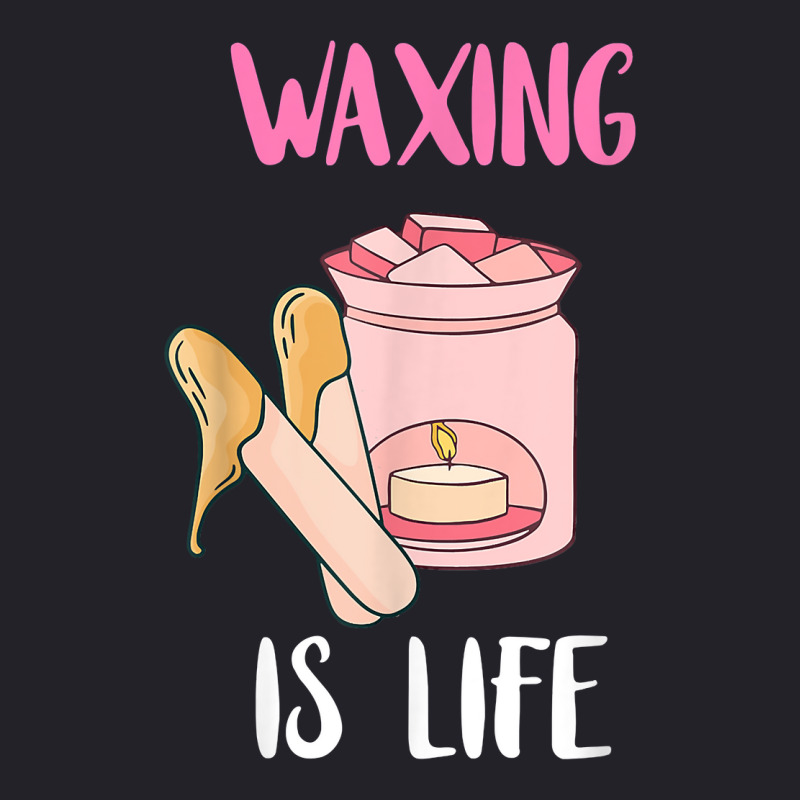 Waxing Is Life Beauty Salon Esthetician Waxologist Skin Care T Shirt Unisex Sherpa-lined Denim Jacket | Artistshot