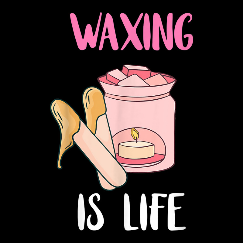 Waxing Is Life Beauty Salon Esthetician Waxologist Skin Care T Shirt Men's Long Sleeve Pajama Set | Artistshot