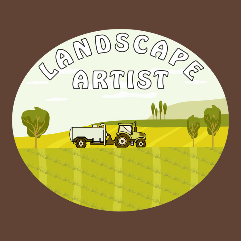 Landscape Tractor Landscape Artist Retro T-shirt | Artistshot