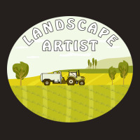 Landscape Tractor Landscape Artist Retro Tank Top | Artistshot