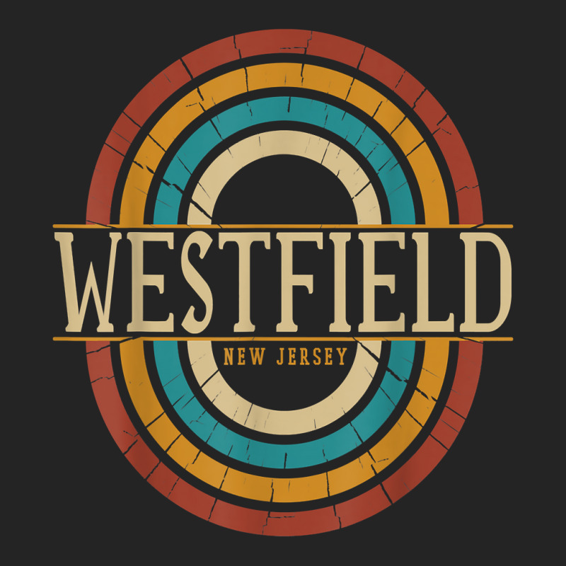 Vintage Retro Westfield New Jersey Nj Women Men Souvenirs T Shirt 3/4 Sleeve Shirt | Artistshot