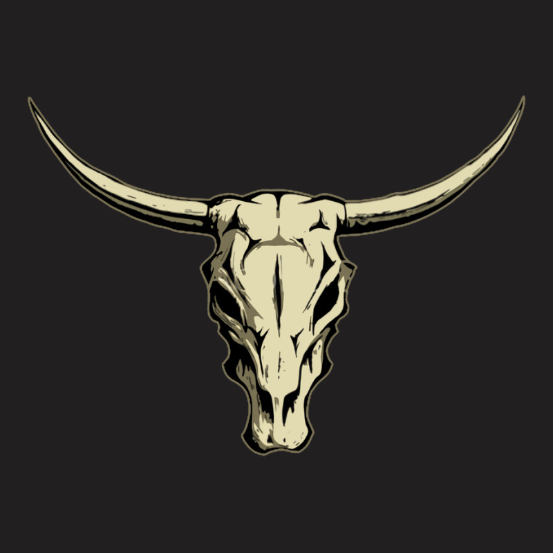 Longhorn Skeleton Green T-shirt | Artistshot