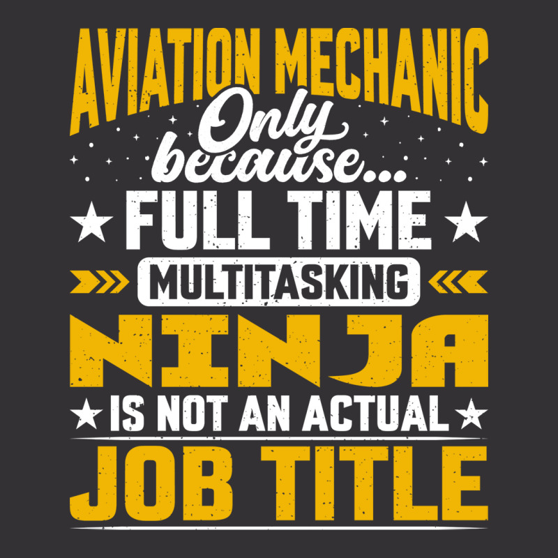 Aviation Mechanic Job Title Funny Airline Machinist Vintage Hoodie | Artistshot