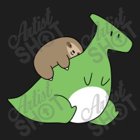 Sloth And Hadrosaurus Classic T-shirt | Artistshot