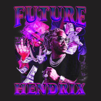 Vintage Futures Art Hendrixs Rapper Legend 80s 90s T-shirt | Artistshot