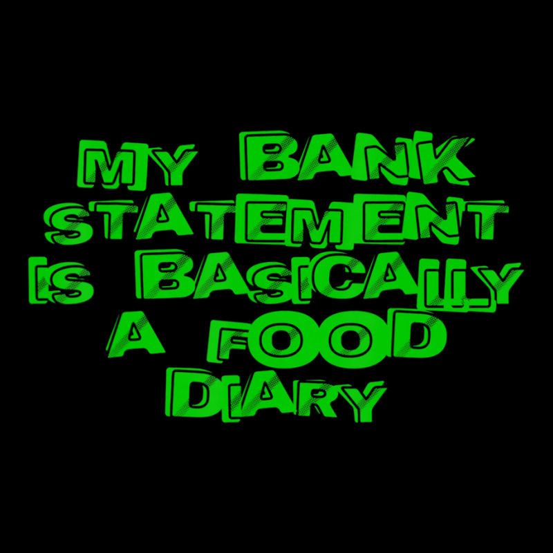 My Bank Statement Is Basically A Food Diary Men's 3/4 Sleeve Pajama Set by tiennguyen | Artistshot