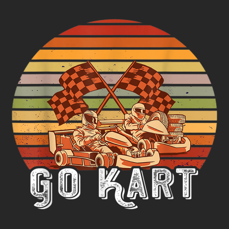 Go Kart Racing Vintage Retro Gokart Driver Go Cart Racer T Shirt Women's Pajamas Set by catotdmontis | Artistshot