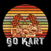 Go Kart Racing Vintage Retro Gokart Driver Go Cart Racer T Shirt Cropped Hoodie | Artistshot