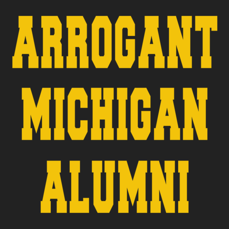 Arrogant Michigan Alumni Backpack | Artistshot