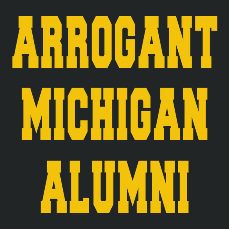 Arrogant Michigan Alumni Duffel Bag | Artistshot