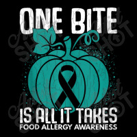 One Bite Is All It Takes Food Allergy Awareness Pocket T-shirt | Artistshot