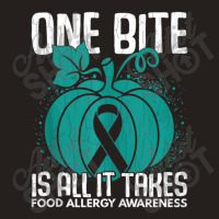 One Bite Is All It Takes Food Allergy Awareness Tank Top | Artistshot