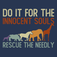 Do It For The Innocent Souls Rescue The Needly Animal Rights Men Denim Jacket | Artistshot