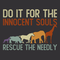 Do It For The Innocent Souls Rescue The Needly Animal Rights Vintage Hoodie | Artistshot