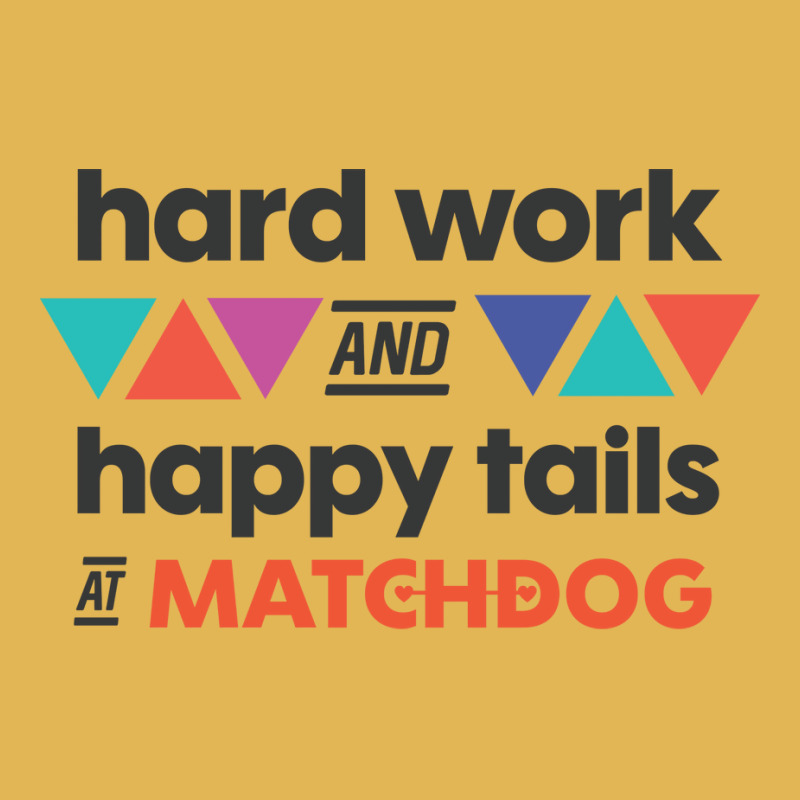 Hard Work And Happy Tails Humor Vintage Hoodie And Short Set | Artistshot