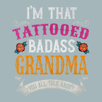 I'm That Tattooed Badass Grandma You Talk About Unisex Sherpa-lined Denim Jacket | Artistshot