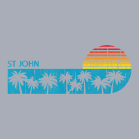 Hot Trend Vintage St John Usvi Beach Palm Trees Retro 70s Boys Girls Tank Dress | Artistshot