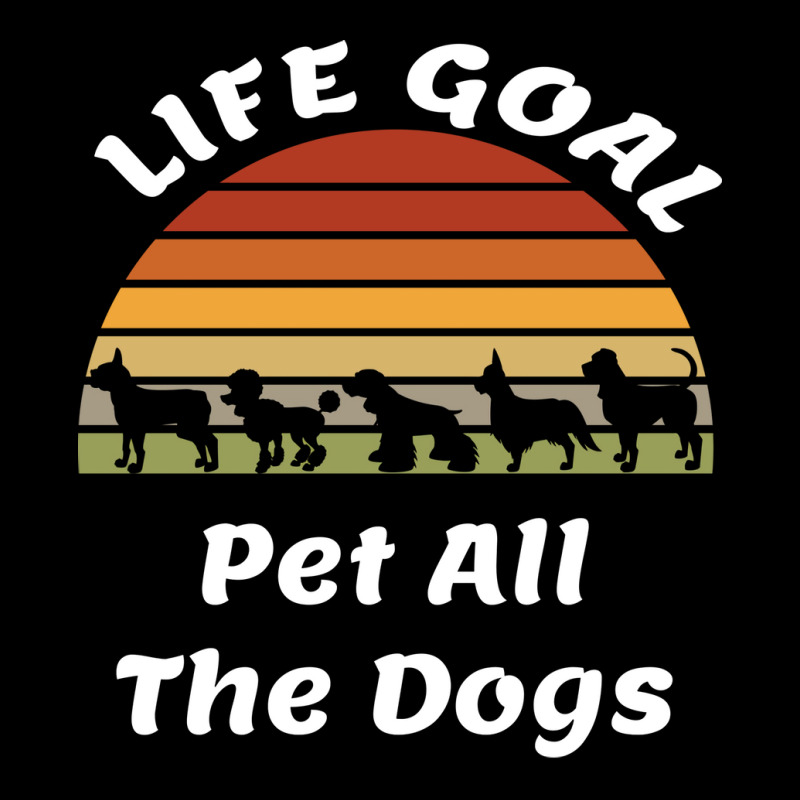 Life Goal Pet All The Dogs Dog Lover Gift Cute Dogs Boy Fleece Short by gugaisraero | Artistshot