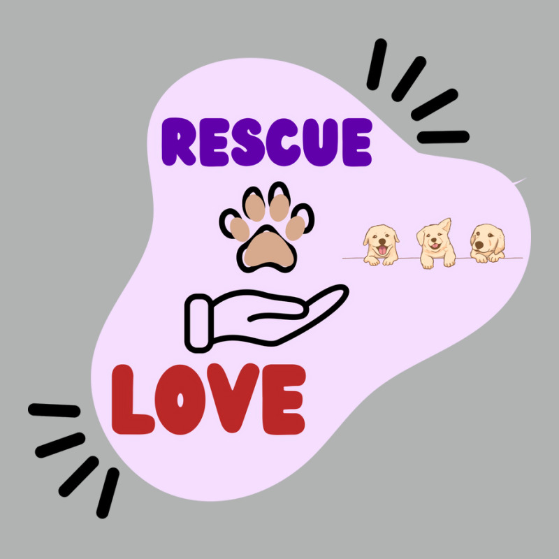 Rescue Love Design Rescue Dogs Blue Zipper Hoodie by gugaisraero | Artistshot