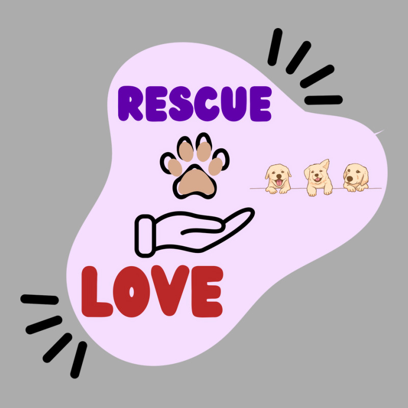 Rescue Love Design Rescue Dogs Blue Men's T-shirt Pajama Set by gugaisraero | Artistshot