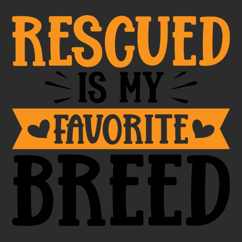 Rescued Is My Favorite Breed Yellow Exclusive T-shirt | Artistshot