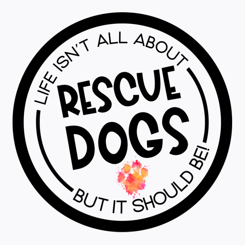 Service Dog Rescue Dog Search Dog Paw Stars T-shirt | Artistshot