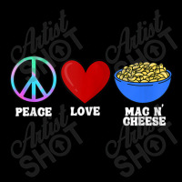 Peace Love And Mac N' Cheese Cute Foodie Comfort Food Maternity Scoop Neck T-shirt | Artistshot