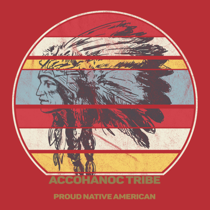 Accohanoc Tribe Native American Indian Proud Retro Sunset Travel T-shirt | Artistshot