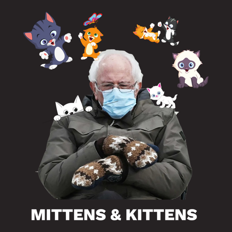 Bernie Sanders Mittens Inauguration Meme Kittens Vintage Cap by DonnaSchennum1234 | Artistshot