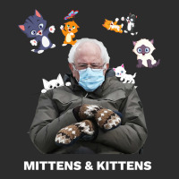 Bernie Sanders Mittens Inauguration Meme Kittens Exclusive T-shirt | Artistshot