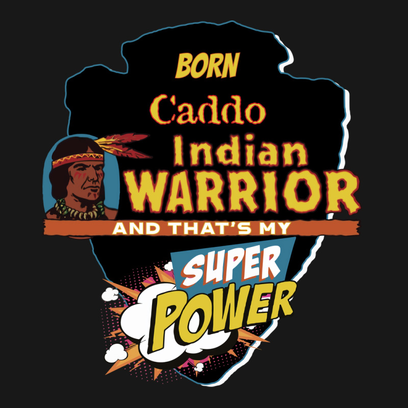 Caddo Native American Indian Born With Super Power Tumblr Flannel Shirt | Artistshot