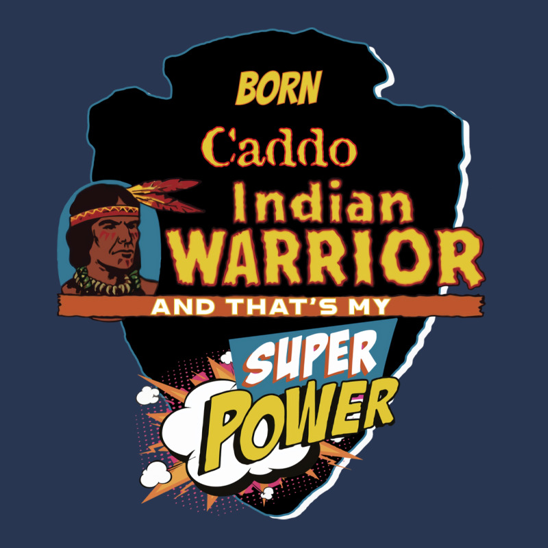 Caddo Native American Indian Born With Super Power Tumblr Men Denim Jacket | Artistshot