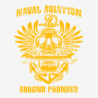 Naval Aviation Ground Pounder Vintage Skull Wings And Wrench Cool Adjustable Cap | Artistshot