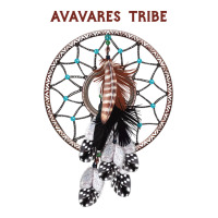 Avavares Native American Indian Retro Dreamcatcher Feather Music Men's T-shirt Pajama Set | Artistshot