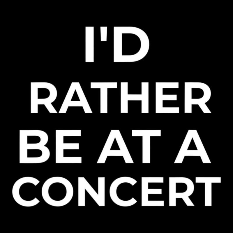 I'd Rather Be At A Concert Sarcastic Toddler Sweatshirt by longho | Artistshot