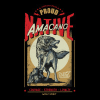 Amacano Native American Indian Born Wolf Spirit Retro Retro Lightweight Hoodie | Artistshot