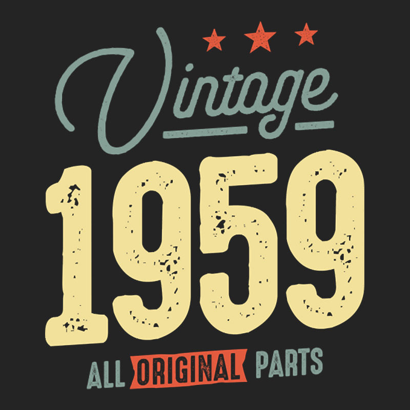 Trending Vintage Born In 1959 - 63rd Birthday Retro Classic 3/4 Sleeve Shirt by Jerhogen528 | Artistshot