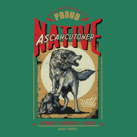 Ascahcutoner Native American Indian Born Wolf Spirit Retro Nostalgia T-shirt | Artistshot