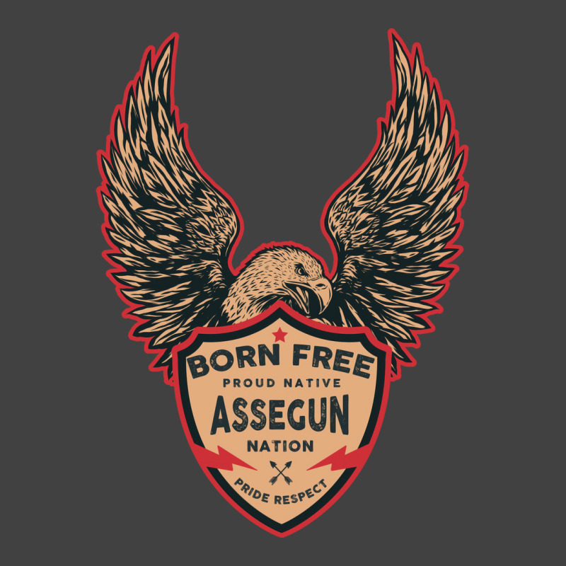 Asse Native American Indian Born Freedom Eagle Love Vintage T-shirt | Artistshot