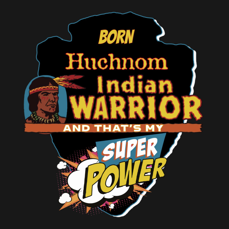 Huchnom Native American Indian Born With Super Power Vintage Flannel Shirt | Artistshot