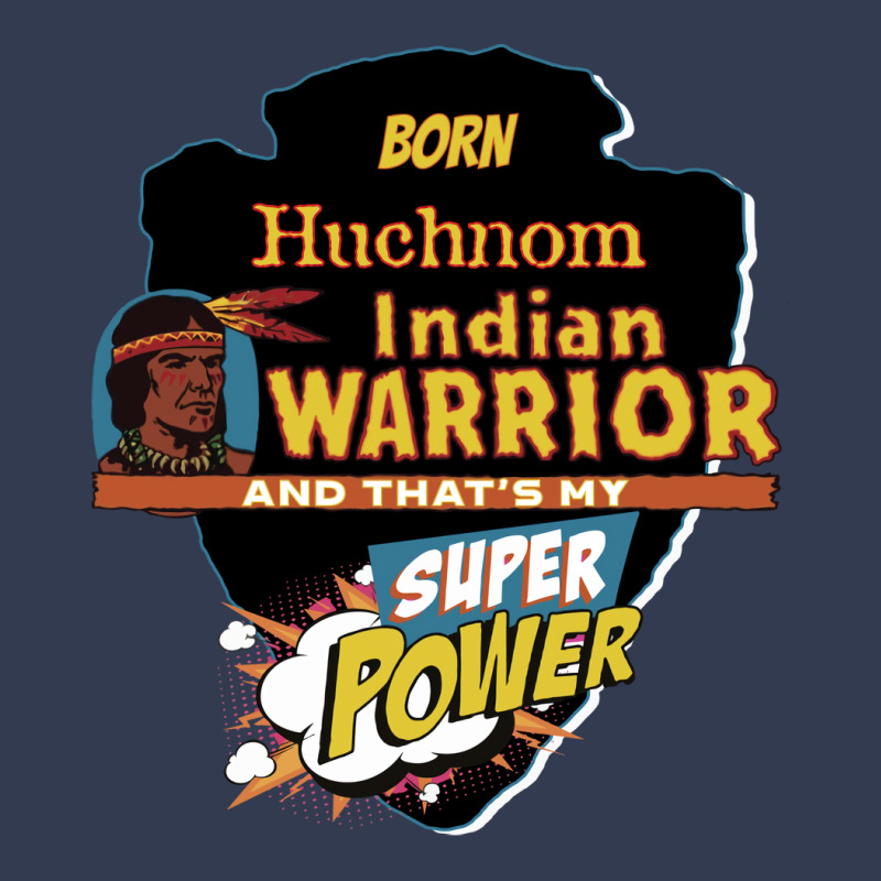 Huchnom Native American Indian Born With Super Power Vintage V-neck Tee | Artistshot