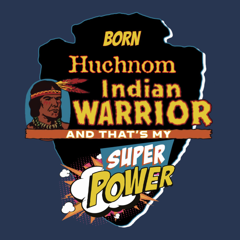 Huchnom Native American Indian Born With Super Power Vintage Men Denim Jacket | Artistshot