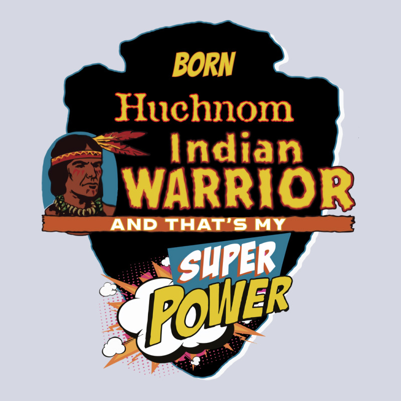 Huchnom Native American Indian Born With Super Power Vintage Fleece Short | Artistshot