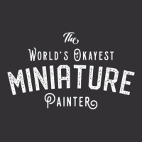 The World's Okayest Miniature Painter Wargaming And Tabletop Rpg Essen Vintage Hoodie And Short Set | Artistshot