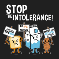 Trending Food Allergies Are A Real Pain So Stop The Intolerance Ladies Polo Shirt | Artistshot