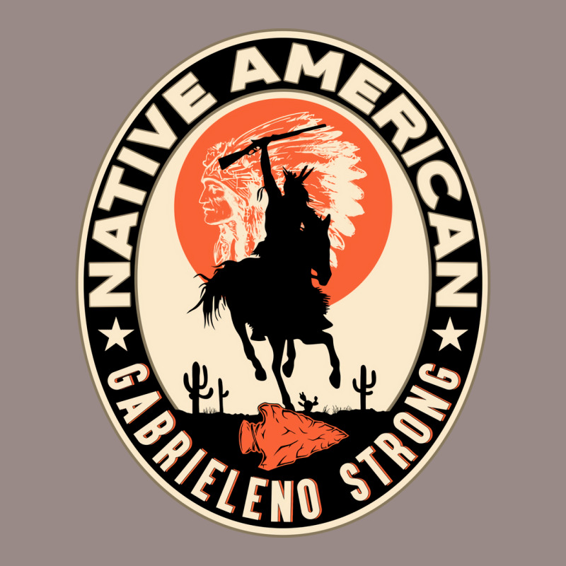 Gabrieleno Tribe Native American Indian Strong Warrior  Trending Vintage T-shirt | Artistshot